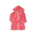 The Modern Baby Fleece Jacket: White Polka Dots Jackets & Outerwear - Size 9 Month