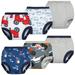 BIG ELEPHANT Toddler Potty Training Pants Cotton Soft Training Underwear for Boys 4T