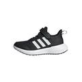 adidas Fortarun 2.0 Cloudfoam Elastic Lace Top Strap Shoes Sneaker, Core Black/Cloud White/Core Black, 2 UK Child