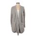 Banana Republic Factory Store Cardigan Sweater: Gray Sweaters & Sweatshirts - Women's Size X-Small