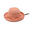 Yellow / Orange Wide Cotton Hat For Women Small Justine Hats