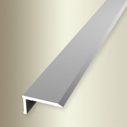 Treppenkanten- & Winkelprofil Aluminium 15 x 2700 mm Silber Winkelprofil – Silber – Proviston