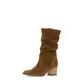 Gabor Women Ankle Boots, Ladies Bootees,Low Boots,Boot,Half Boot,Ladies Boots,Bootie,Gathered,Zipper,Brown (Whisky) / 41,39 EU / 6 UK