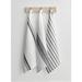 Solino Home Farmhouse Style Kitchen Towel (Assorted) Linen in Gray/White | 17 H x 26 W in | Wayfair SHKTAS0FAFRTIK03BKW