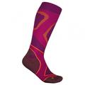 Bauerfeind Sports - Women's Run Performance Compression Socks - Compression socks size 41-43 - L: 41-46 cm, purple