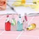 1/12 Miniature Food Mini Fruit Drink Play Doll Food Dollhouse Kitchen Toys Resin Mini Fruit Bottle