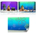 Cartoon bob Underwater Aquarium Background Sticker (41x31cm) HD Printing Wallpaper Fish Tank