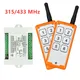 1000m DC 12/24V Relay Remote Switch Wireless RF Remote Control Switch 6 Channel Relay Module