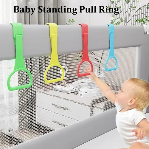 Zugring für Laufs tall Babybett Kinderwagen Ring Baby lernen Hand Pull Ring hängen Ring Babybett