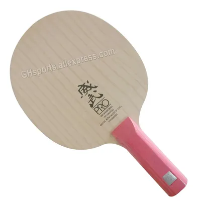 Neue Version sanwei v5 pro Tischtennis klinge profession elle 7 Sperrholz quicky Angriff + Schleife aus + sanwei Tischtennis schläger Schläger Paddel Image