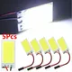 5 PCS Weiß COB 18LED Lampe Girlande 31mm 36mm 39mm T10 W5W LED Licht COB 12V auto Innen Dome Lesen