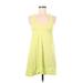 Aerie Casual Dress Scoop Neck Sleeveless: Yellow Dresses - Women's Size X-Small