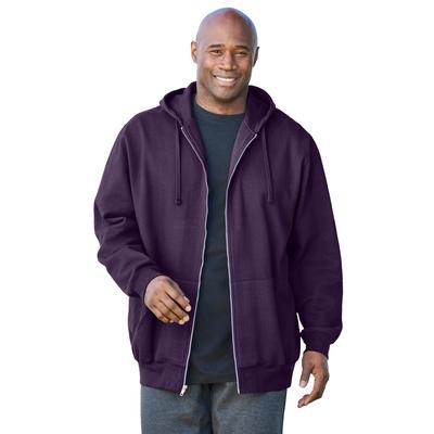 Men's Big & Tall Fleece Zip-Front Hoodie by KingSi...