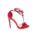 Just Fab Heels: Red Shoes - Women's Size 7