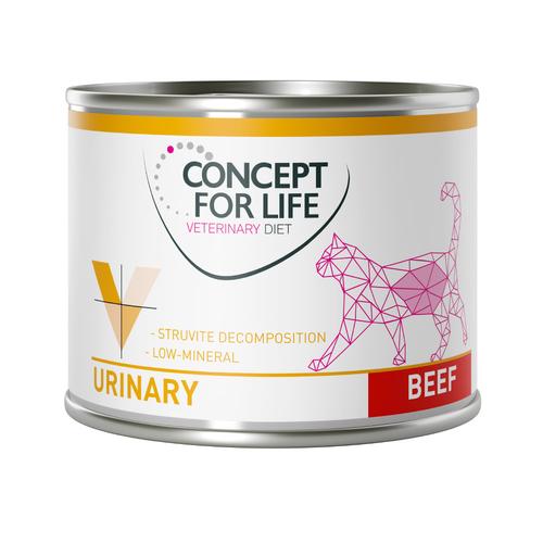 12 x 200 g Concept for Life Veterinary Diet Urinary Rind Nassfutter für ausgewachsene Katzen