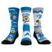 Unisex Rock Em Socks Detroit Lions NFL x Nickelodeon Spongebob Squarepants 3-Pack Crew Set