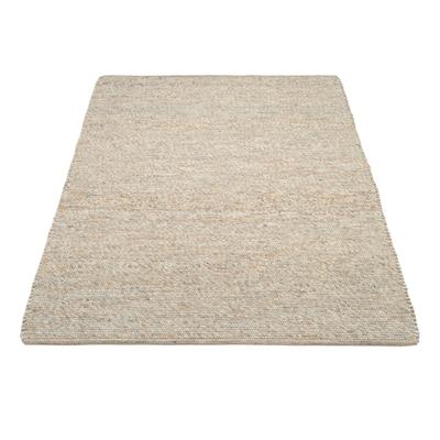 Teppich OCI DIE TEPPICHMARKE "FAVORIT", beige (natur), B:250cm H:12mm L:350cm, Wolle, Teppiche, Handweb-Teppich aus Indien, handgewebt, hochwertig verarbeitet Image