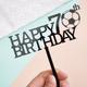 Personalised Football Cake Topper Acrylic Decorations Toppers