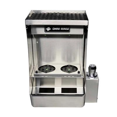 Omni-Rinse BTRS-1 Auto-Rinse Bar Tool Rinse Station - Stainless Steel