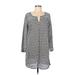 Old Navy Casual Dress: Black Houndstooth Dresses - Women's Size Medium