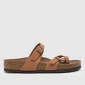 BIRKENSTOCK mayari sandals in pecan