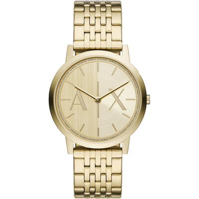Armani Exchange Herrenuhr Edelstahl gold Herren Image