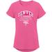 Girls Youth Pink Denver Broncos Playtime Dolman T-Shirt