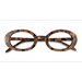 Female s oval Brown Floral Acetate Prescription eyeglasses - Eyebuydirect s Gaia