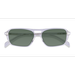 Unisex s aviator Clear Crystal Acetate Prescription sunglasses - Eyebuydirect s Kilo