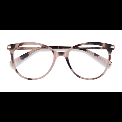 Unisex s horn Pink Ivory Tortoise Acetate,Metal Prescription eyeglasses - Eyebuydirect s Attitude