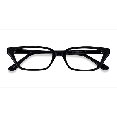 Female s horn Black Acetate Prescription eyeglasses - Eyebuydirect s Orchestra