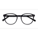 Unisex s round Black Acetate Prescription eyeglasses - Eyebuydirect s Lennon