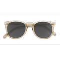 Female s square Champagne Acetate Prescription sunglasses - Eyebuydirect s Ethereal