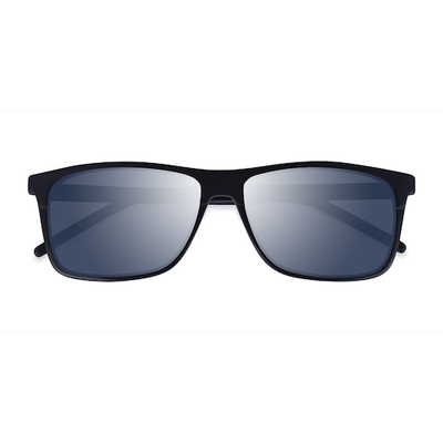 Male s rectangle Navy Acetate Prescription sunglasses - Eyebuydirect s Catch