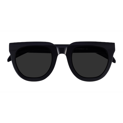 Unisex s square Black Acetate Prescription sunglasses - Eyebuydirect s Dali