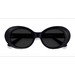 Female s oval Black Acetate Prescription sunglasses - Eyebuydirect s Otsukimi