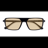 Unisex s aviator Black Acetate Prescription sunglasses - Eyebuydirect s Zirfas