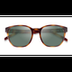 Unisex s round Dark Tortoise Plastic Prescription sunglasses - Eyebuydirect s ARNETTE Barranco