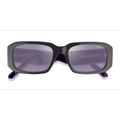 Unisex s square Gray Acetate Prescription sunglasses - Eyebuydirect s ARNETTE Thekidd