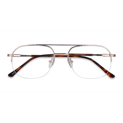 Male s aviator Gold Acetate, Metal Prescription eyeglasses - Eyebuydirect s Carlson