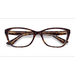 Female s rectangle Tortoise Acetate Prescription eyeglasses - Eyebuydirect s Vogue Eyewear VO2961