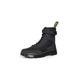 DR MARTENS Herren Combs Tech Schwarz Nylon Wildleder Mode Stiefeletten EU 36-43