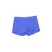 Jessica Simpson Shorts: Blue Solid Bottoms - Women's Size 1 - Medium Wash