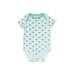 Baby Gap Short Sleeve Onesie: Blue Bottoms - Size 3-6 Month