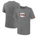 Youth Nike Heather Gray Cleveland Browns Throwback Performance T-Shirt