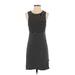 Athleta Casual Dress - Sheath Crew Neck Sleeveless: Black Print Dresses - Women's Size X-Small