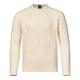 Musto Men's Marina Cable Knit Off White M