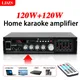 LDZS 1000W Home Car Power Amplifiers 2 Channel Bluetooth Surround Sound FM USB Remote Control Mini
