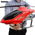 Rc Helicopter With Remote Control Extra Durable Big Plane Toy For Kids Drone Model Outdoor 3.5CH