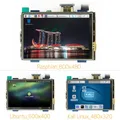 3.5 inch LCD HDMI USB Touch Screen Real HD 1920x1080 LCD Display Py for Raspberri 3 Model B / Orange